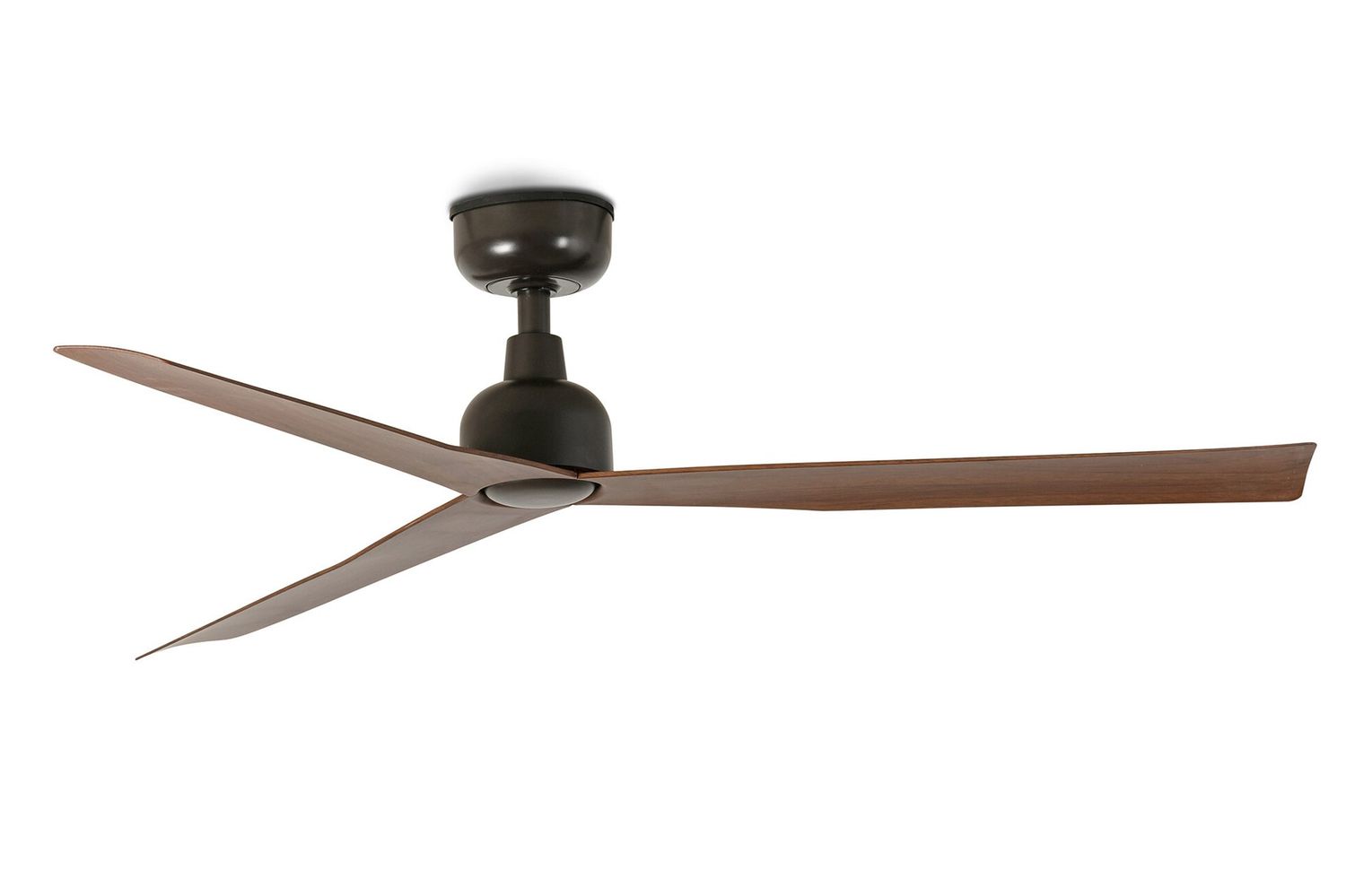 Marine 125cm Brown-Walnut Ceiling Fan with Remote Control by Faro