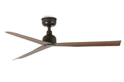 Marine 125cm Brown-Walnut Ceiling Fan with Remote Control by Faro