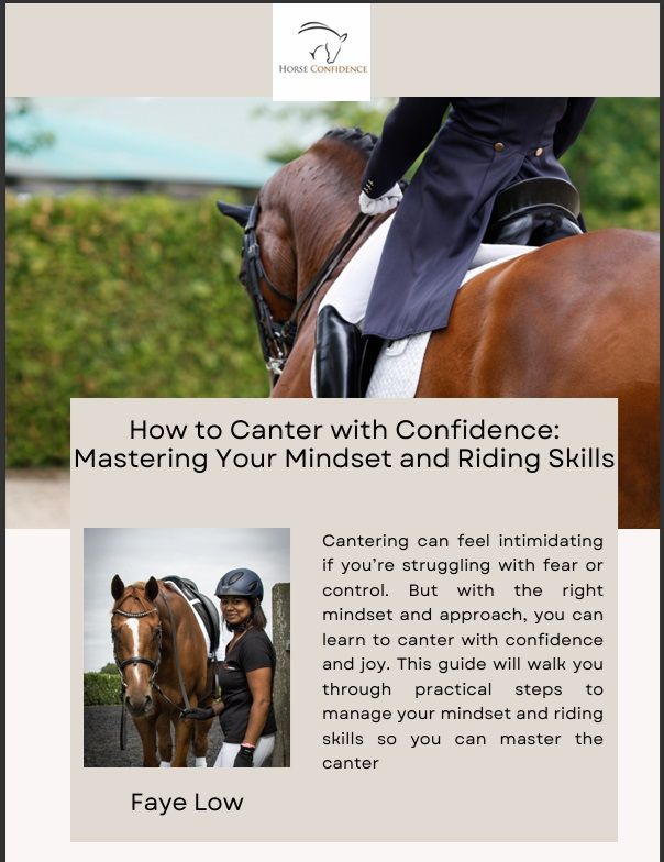 How to Canter with Confidence Free Handout