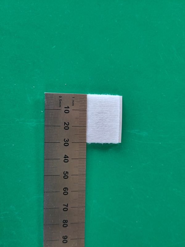 Klettband weiss, Flausch, 20x30mm für Smartphone