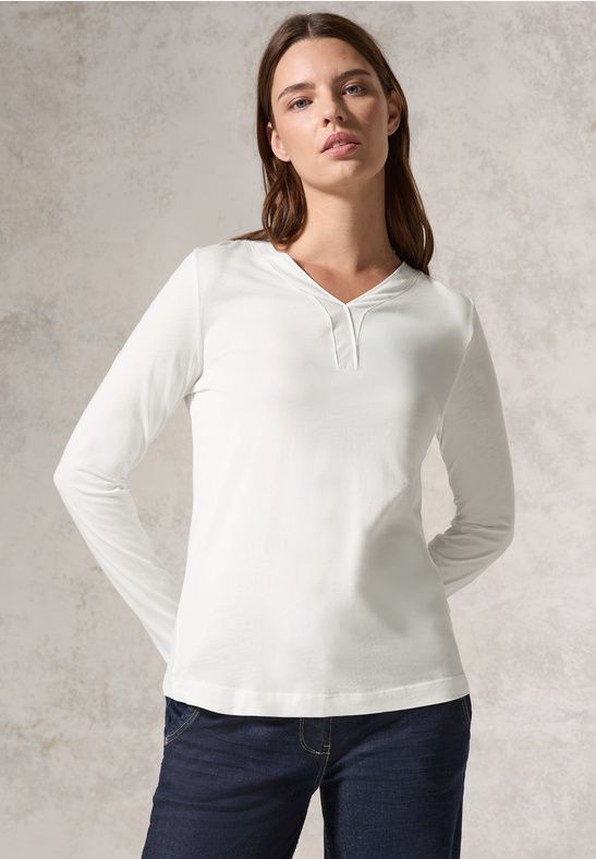 T-shirt col V