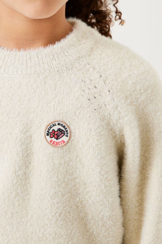 Pull écru