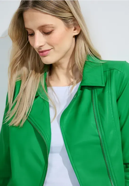Veste simili cuir