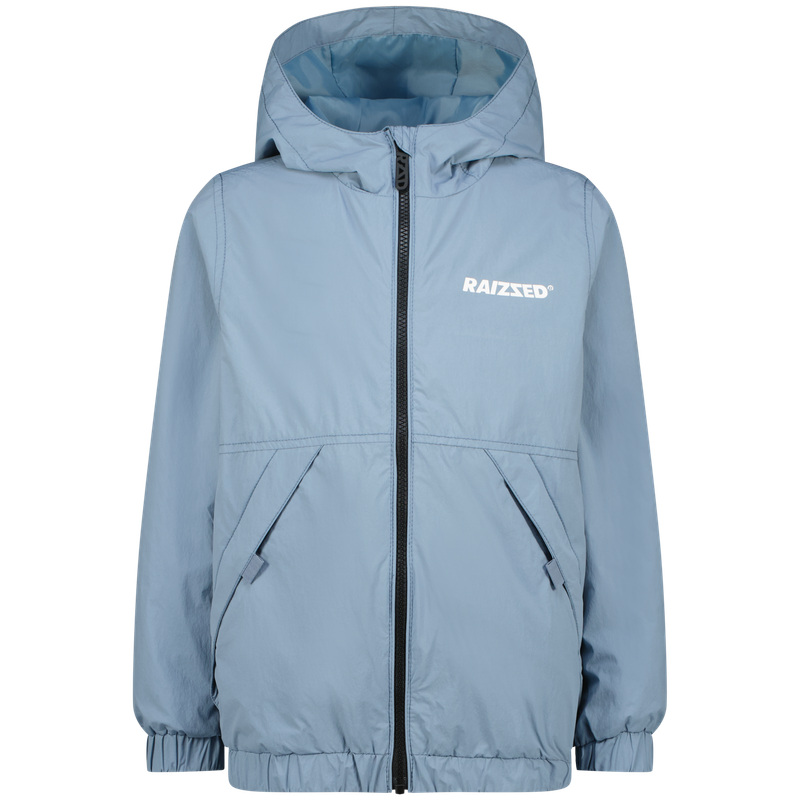 Veste mi-saison bleu/gris