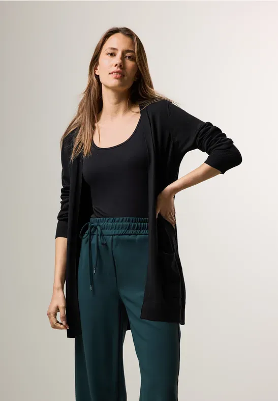 Cardigan ouvert noir