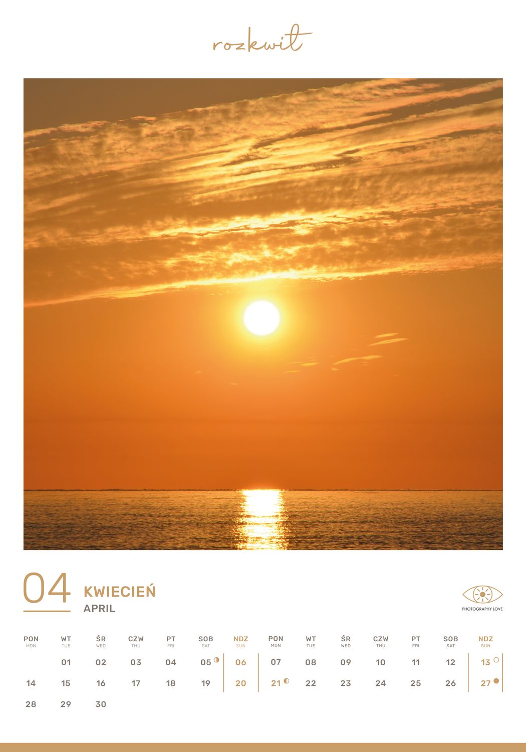Kalendarz SZCZĘŚLIWY ROK 2025