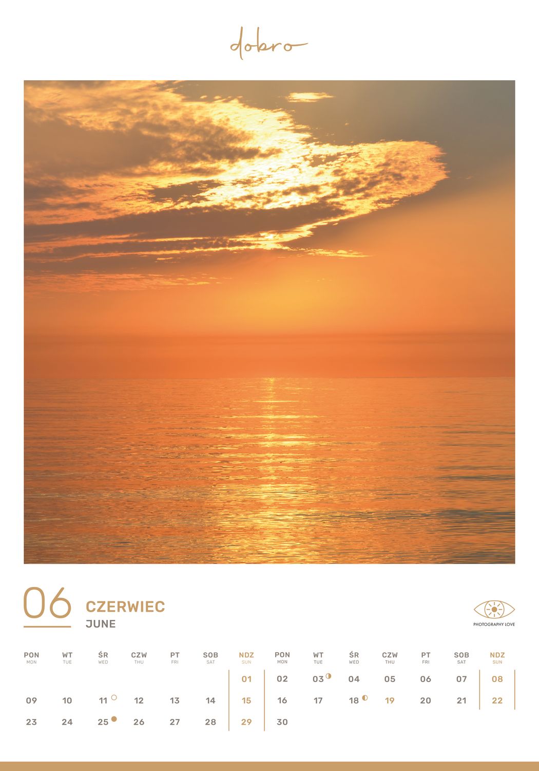 Kalendarz SZCZĘŚLIWY ROK 2025