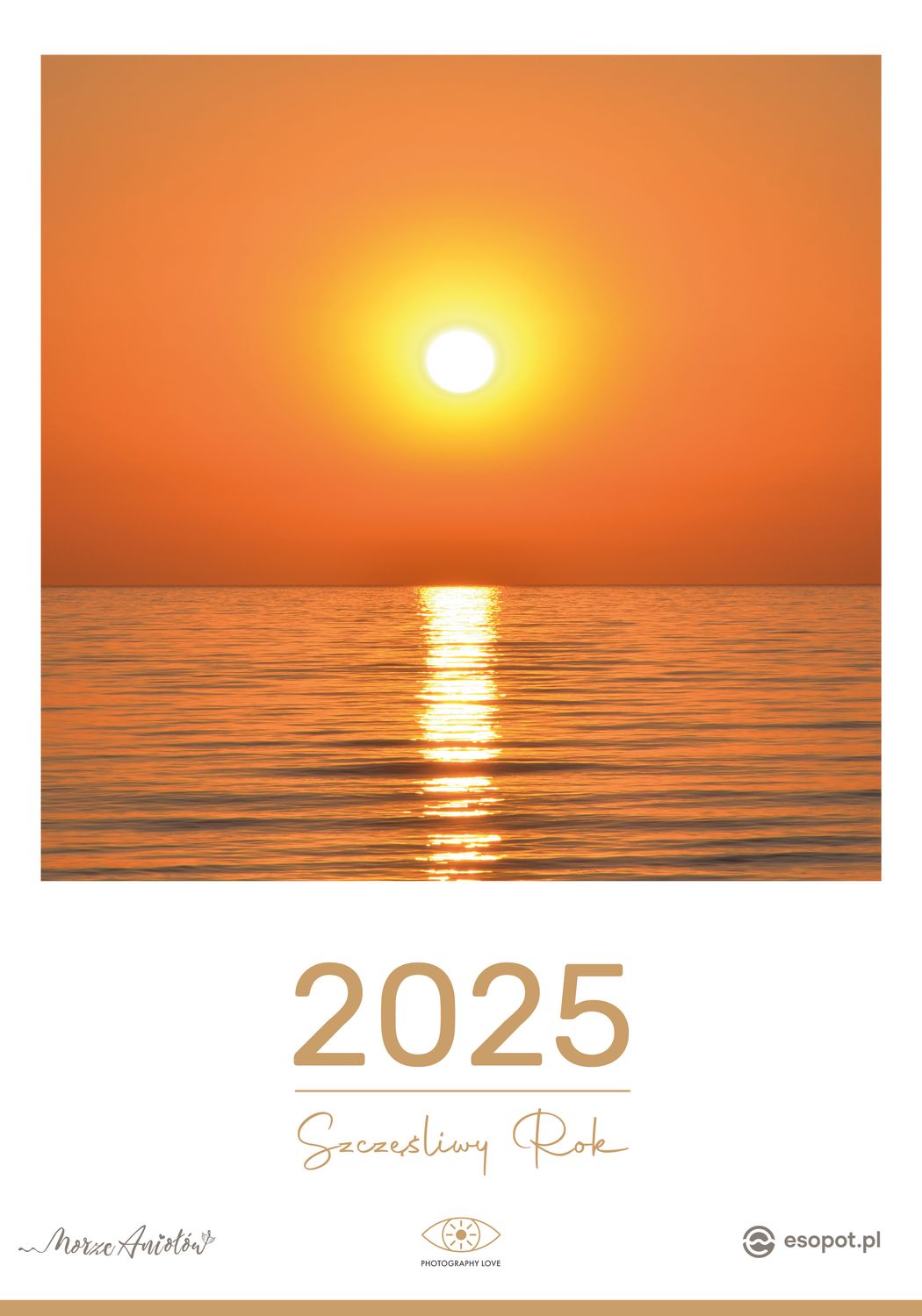 Kalendarz SZCZĘŚLIWY ROK 2025