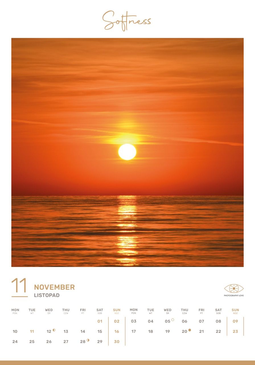 Calendar HAPPY YEAR 2025 / English Edition