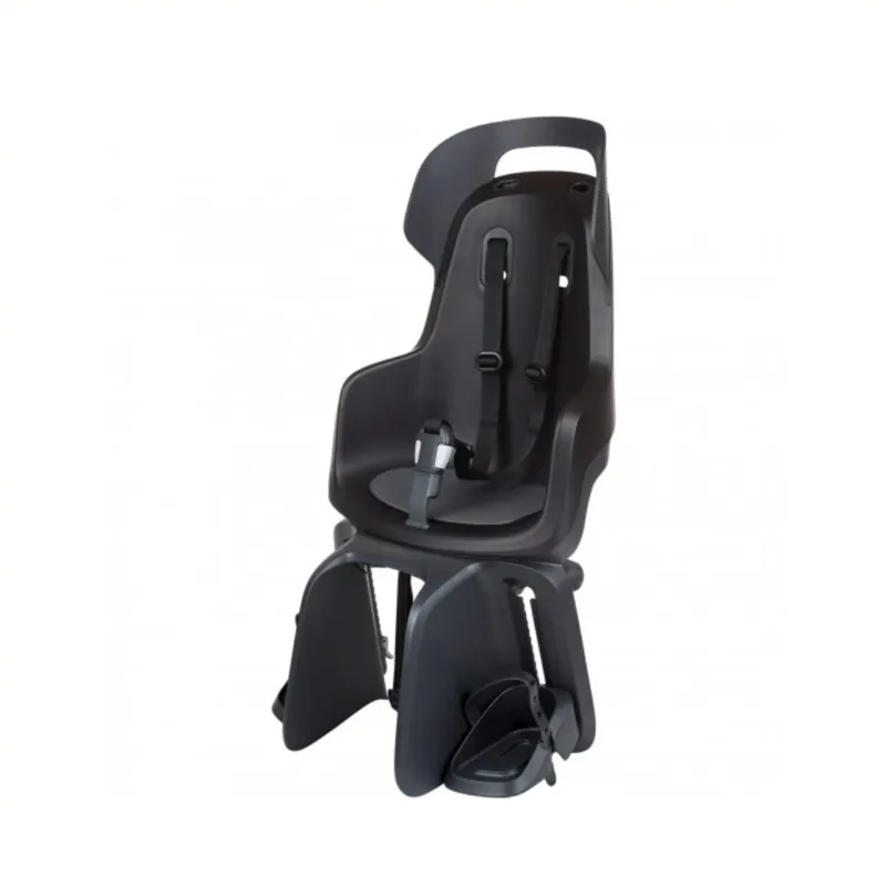 Bobike Go achterzitje, drager montage. Kleur Urban Black