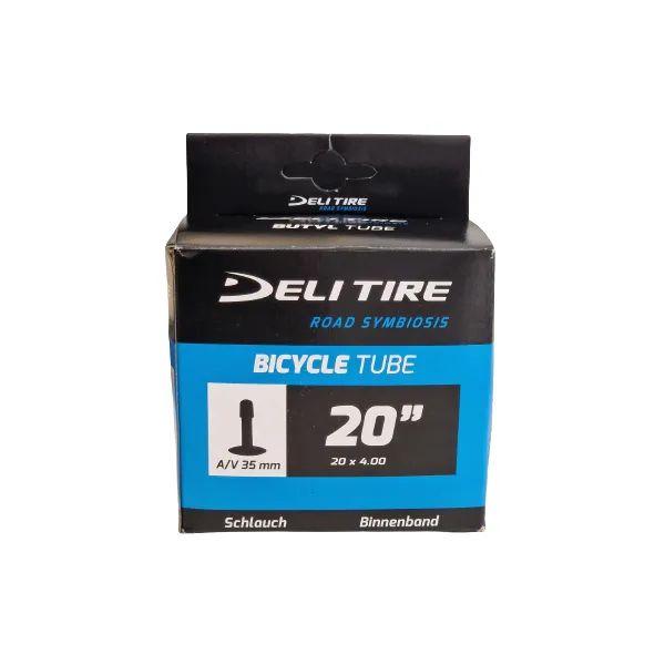 Binnenband 20 x 4.00" AV recht 35 mm (geschikt voor Fatbikes)