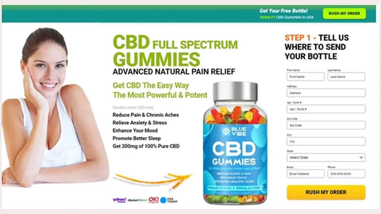 Blue Vibe CBD Gummies Benefits and Side Effects: A Detailed US Review!