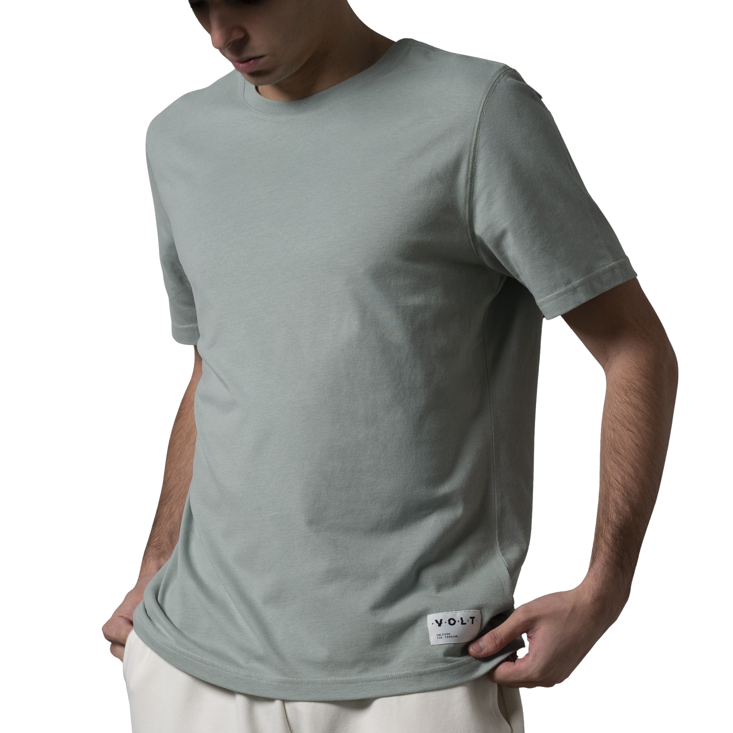 T-SHIRT HOMME VERT