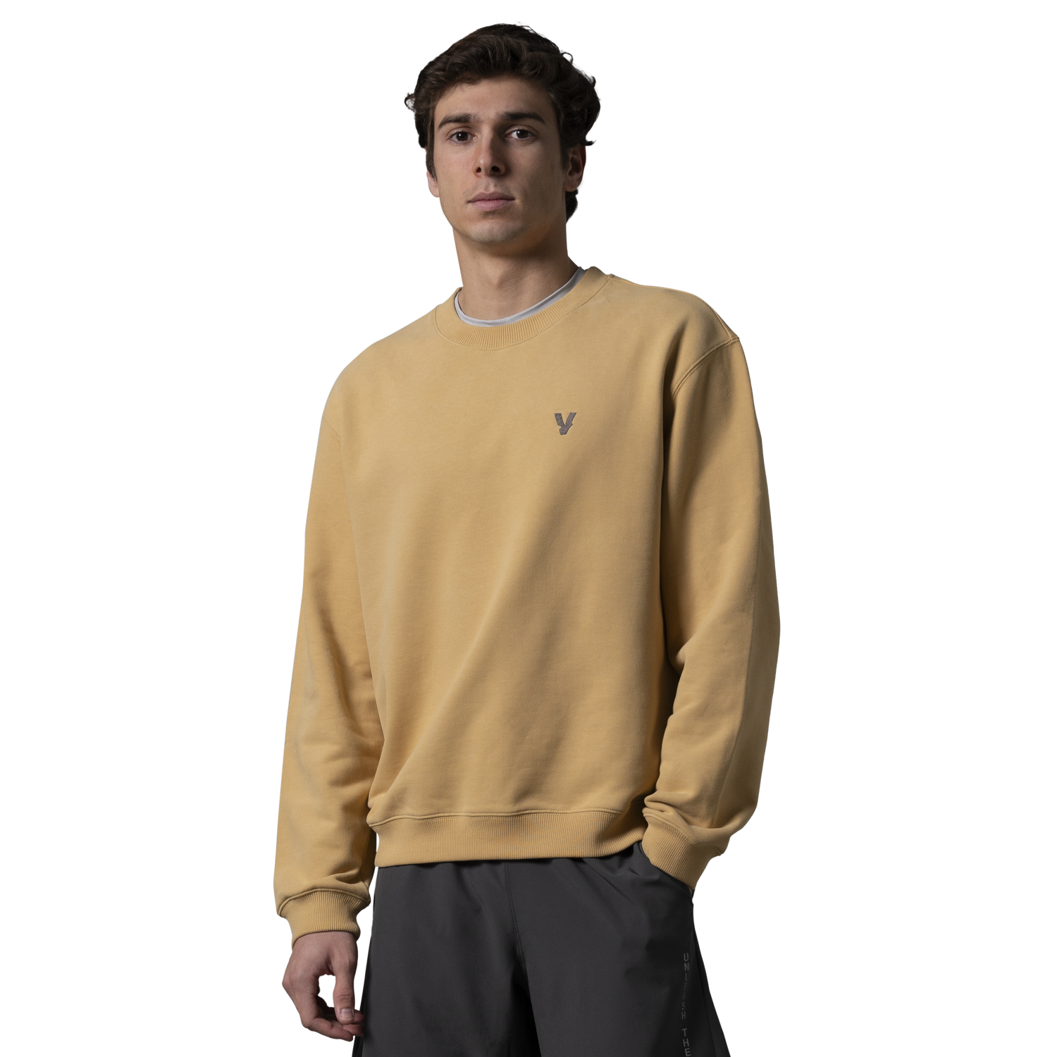 SWEATSHIRT MOUTARDE