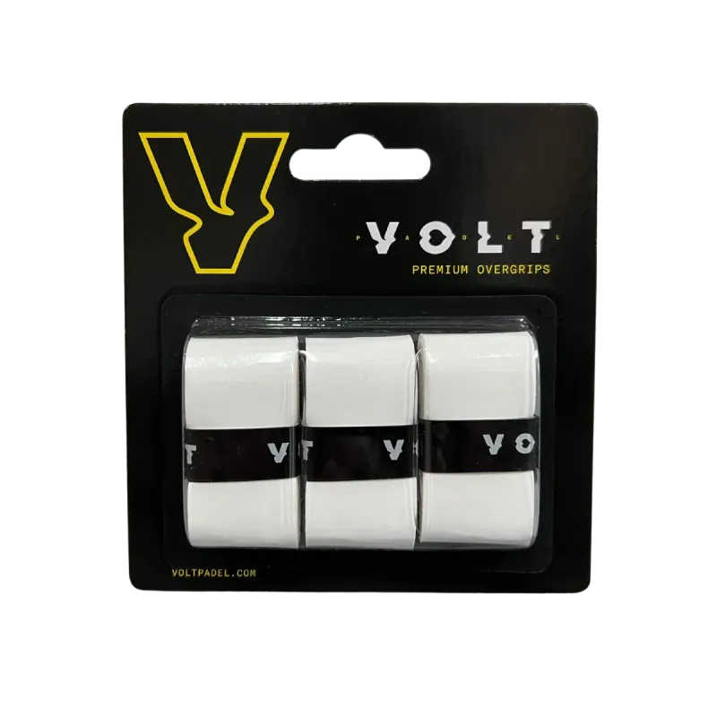 OVERGRIPS PREMIUM BLANC (LOT DE 3 GRIPS)