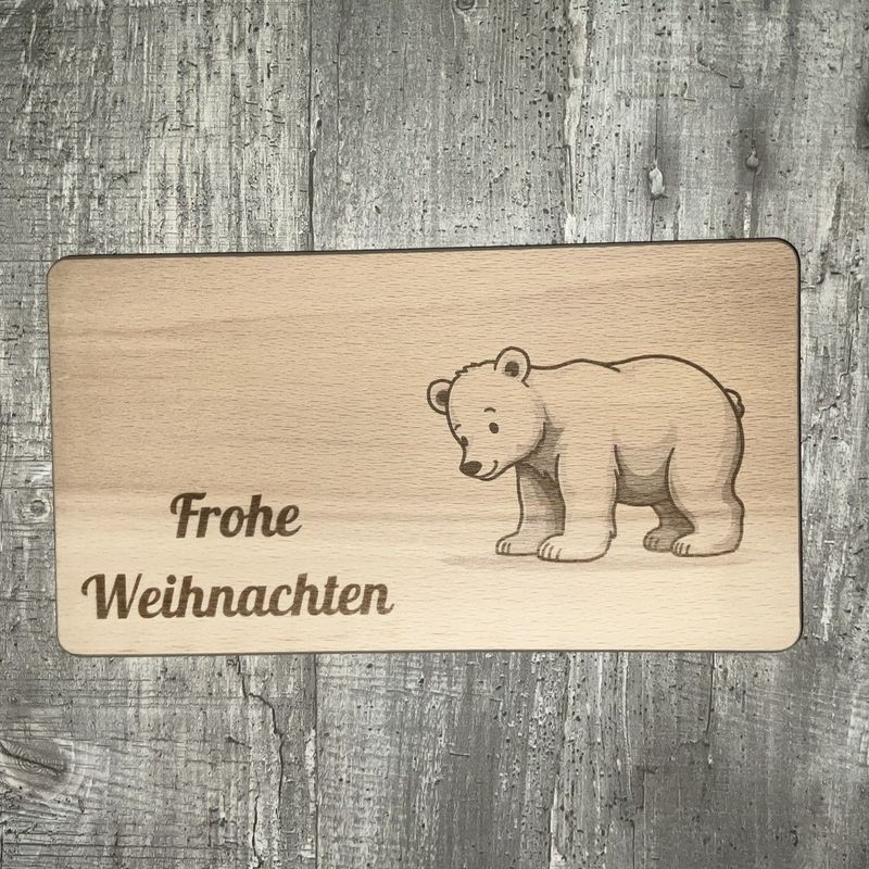 Brettchen mit individuellen Motiv