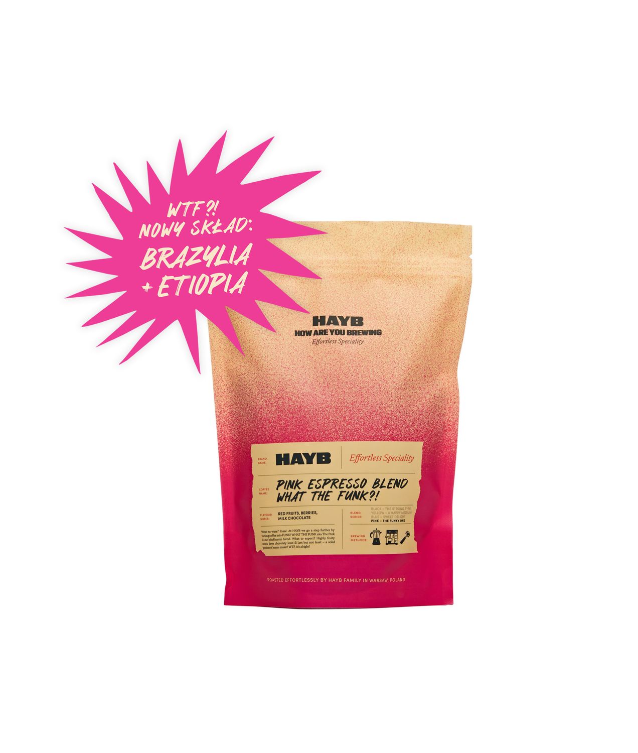 HAYB Pink Espresso Blend WTF! 250g