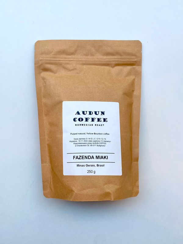 Audun Brazylia Fazenda Miaki filtr 250g