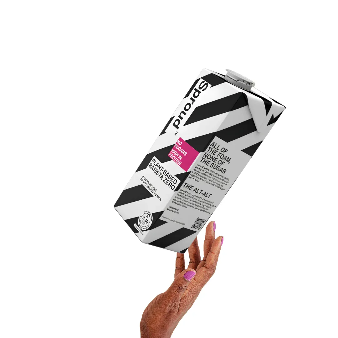Napój roślinny z grochu Sproud Barista zero 1l