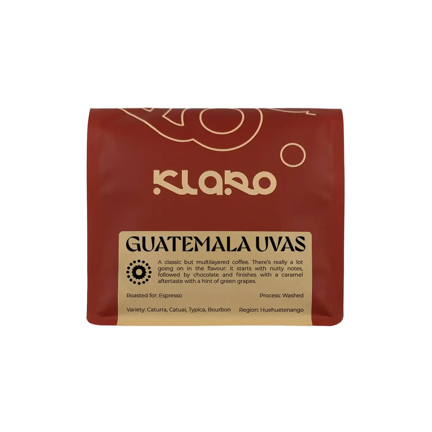 Klaro Gwatemala Uvas Espresso 250g