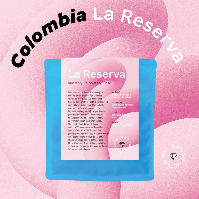 Rumbaba Kolumbia La Reserva 200g