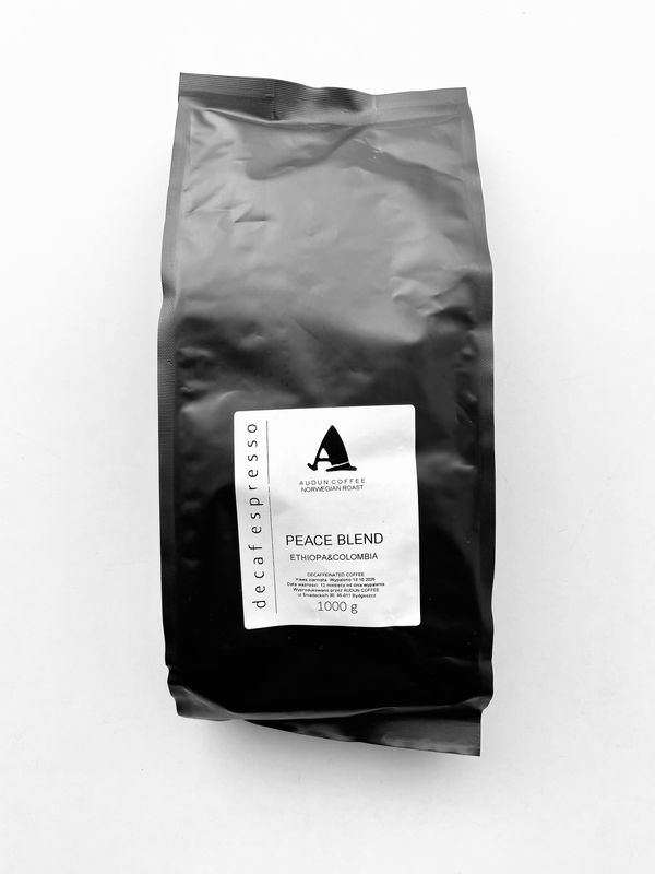 Audun Kolumbia/Etiopia bezkofeinowa 1kg