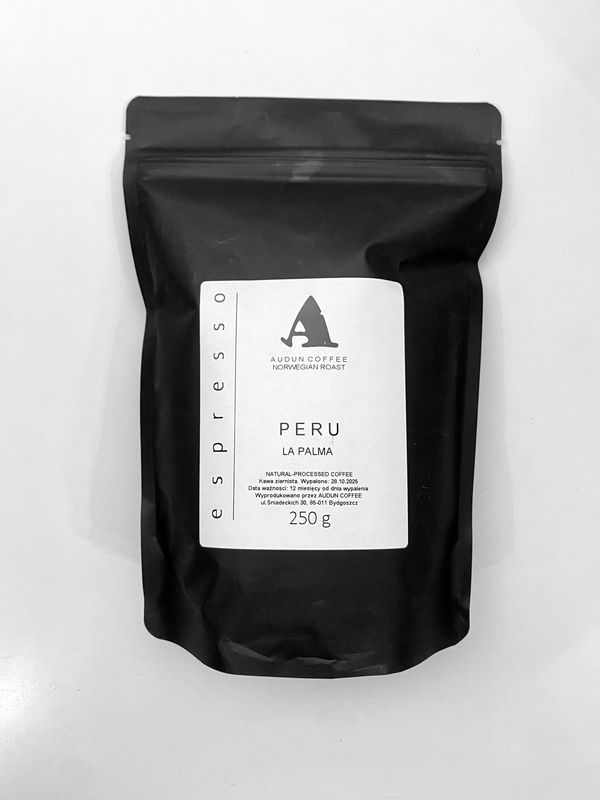 Audun Peru La Palma Espresso 250g