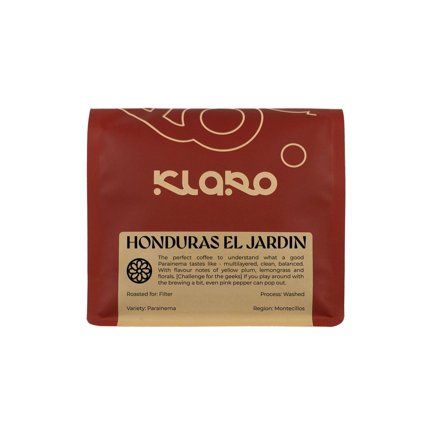 Klaro Honduras El Jardin 250g
