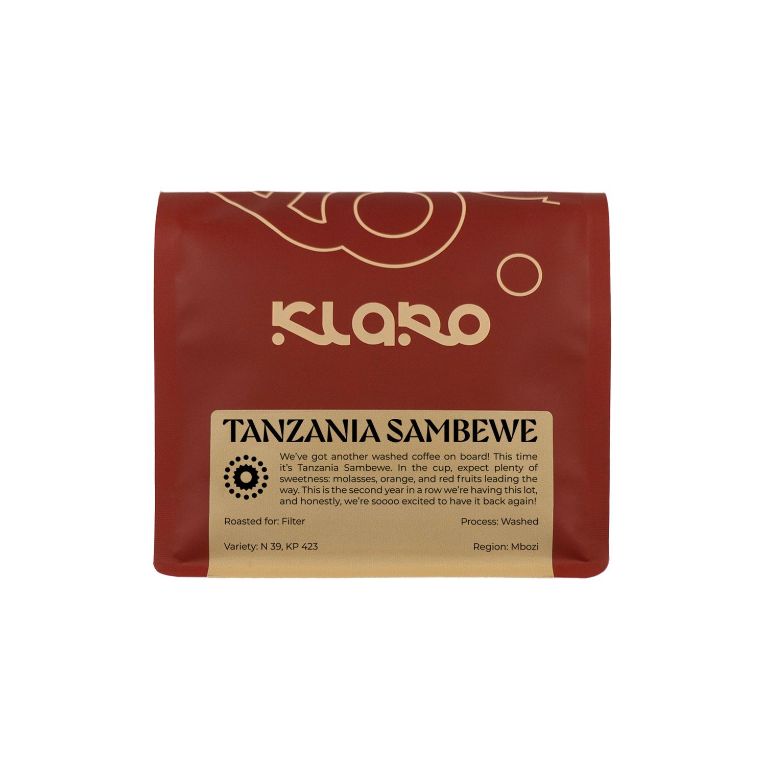 Klaro Tanzania Sambewe Filtr 250g