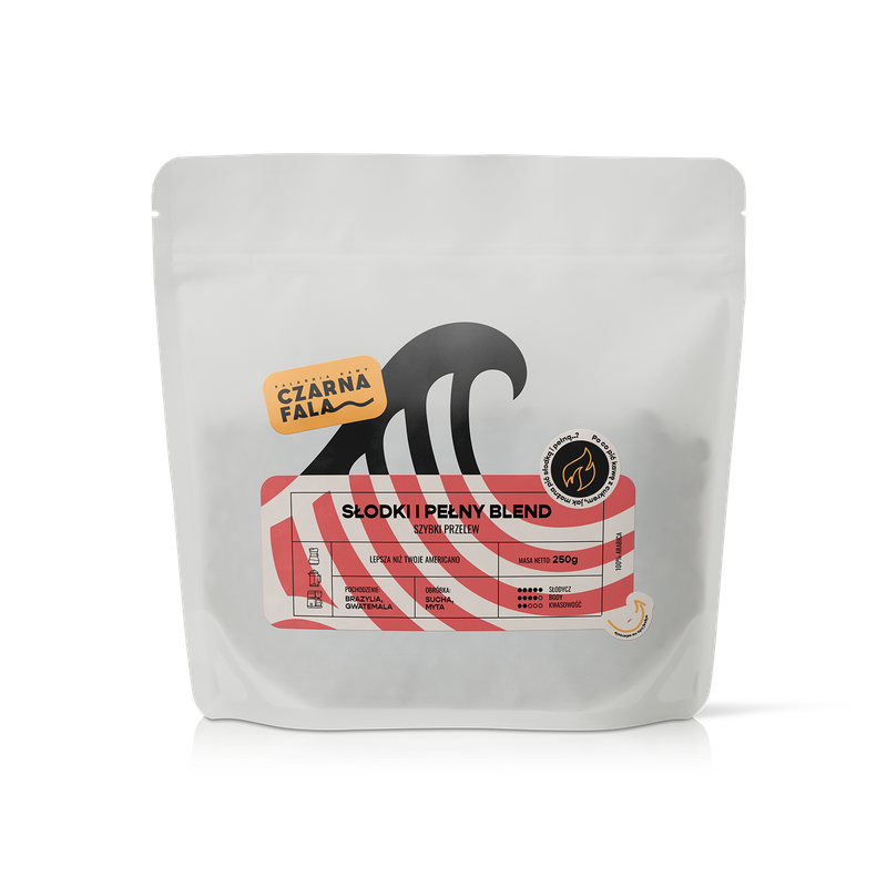 Czarna Fala Słodki i pełny Blend 250g