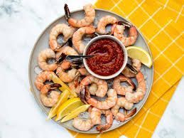 Shrimp Cocktail (Marinated Shrimp Tossed with Cocktail Sauce)