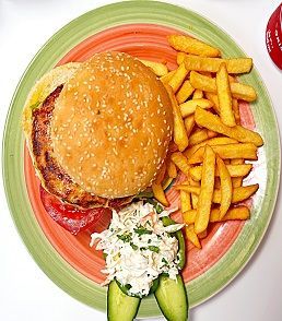Juicy Beef Burger at Pizza Corner UAE - Made Fresh with Quality Ingredients