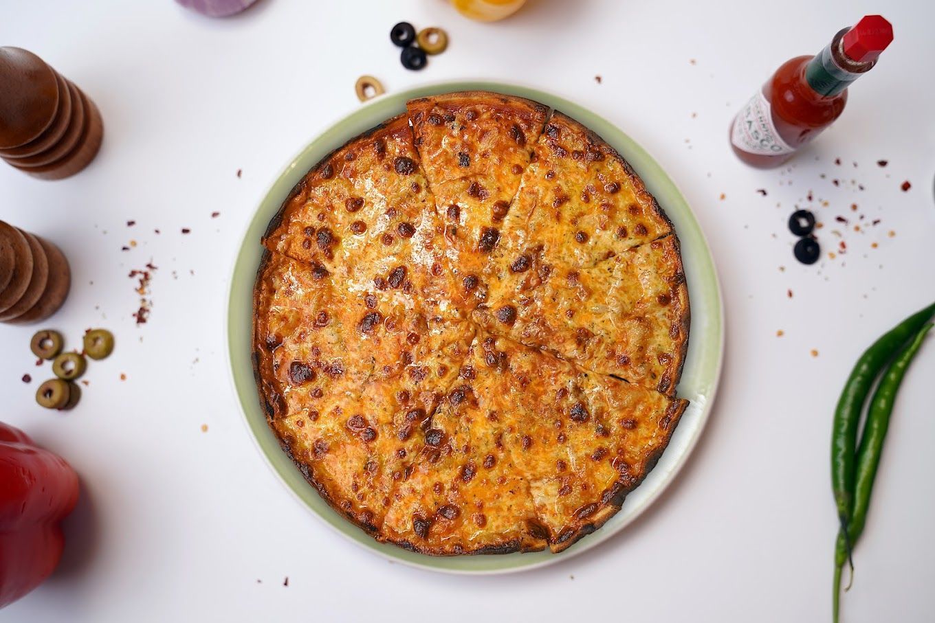 Margaritta Pizza (Mozzerella cheese)