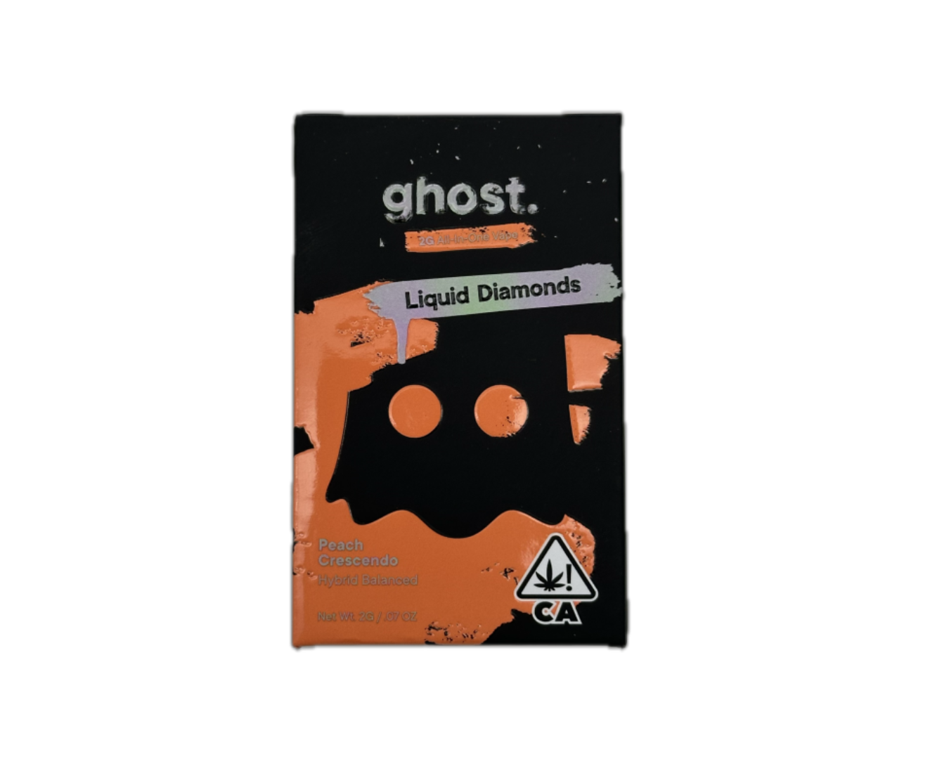 Ghost Liquid Diamonds Peach Crescendo
