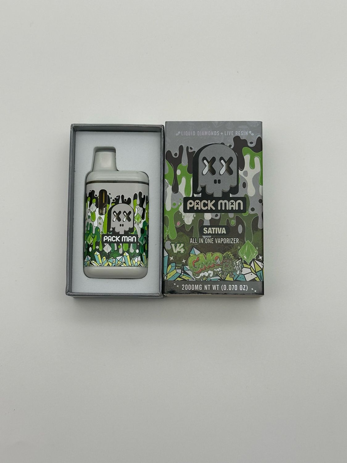 Pack-Man GMO Sativa 2G Disposable