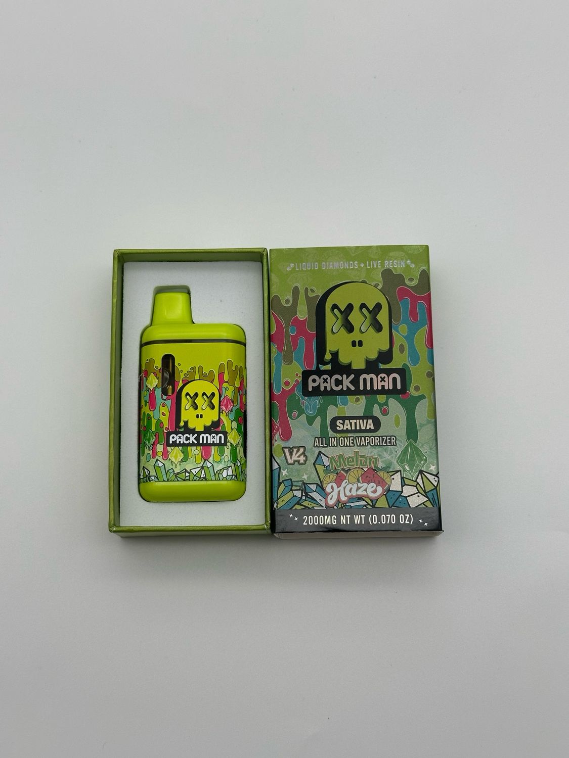 Pack-Man Melon haze Sativa Disposable 2G