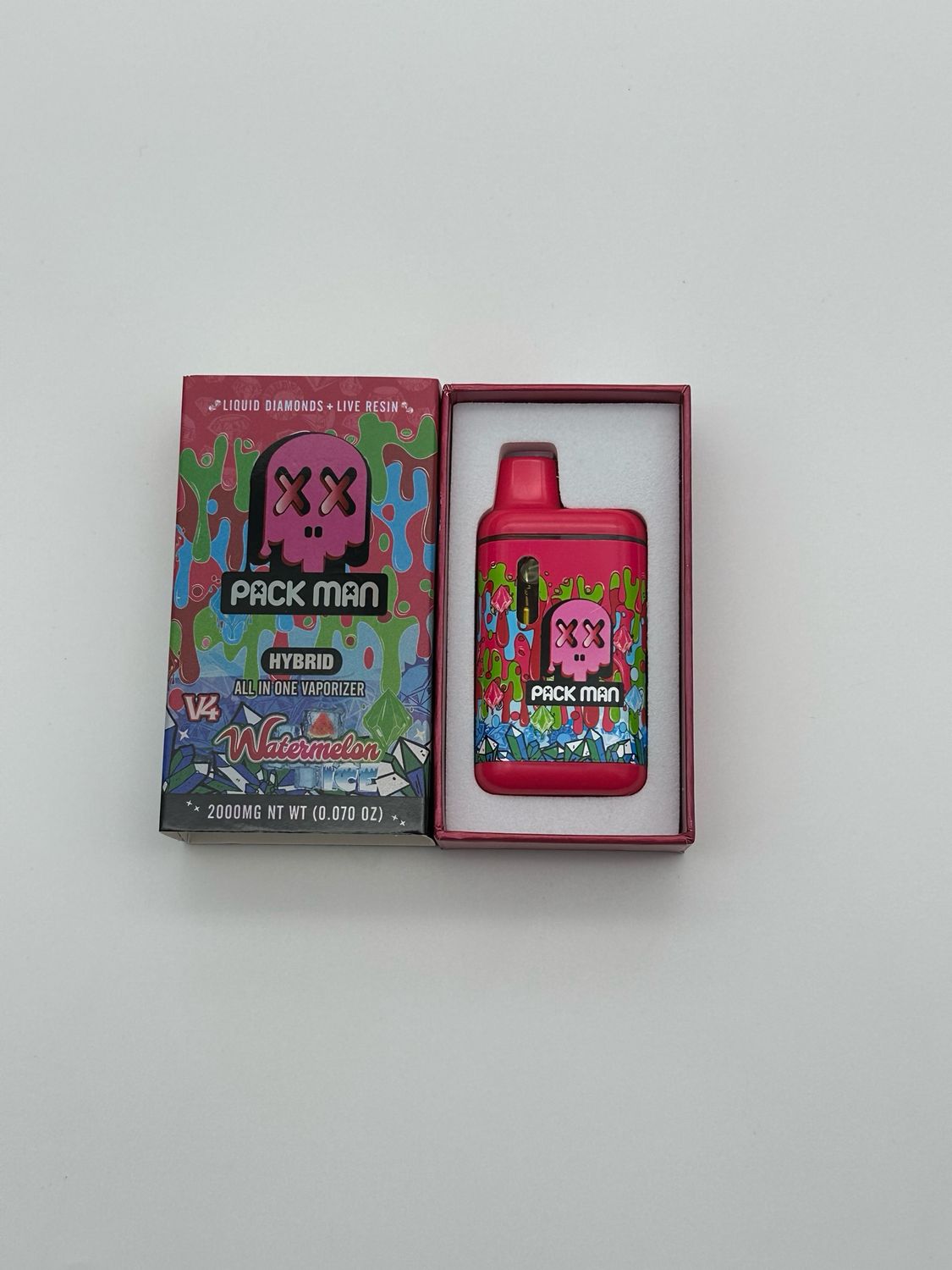 Pack-Man Watermelon Ice Hybrid Disposable 2G