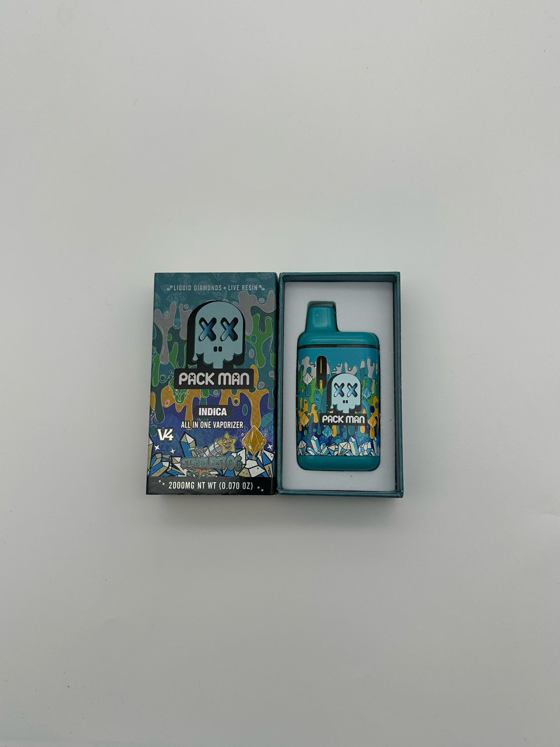 Pack-man Starburst OG Indica Disposable 2G