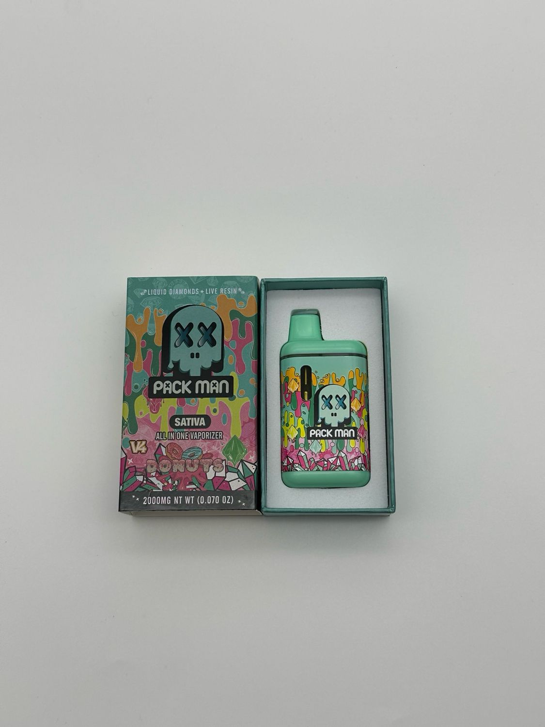 Pack-man Donuts Sativa Disposable 2G