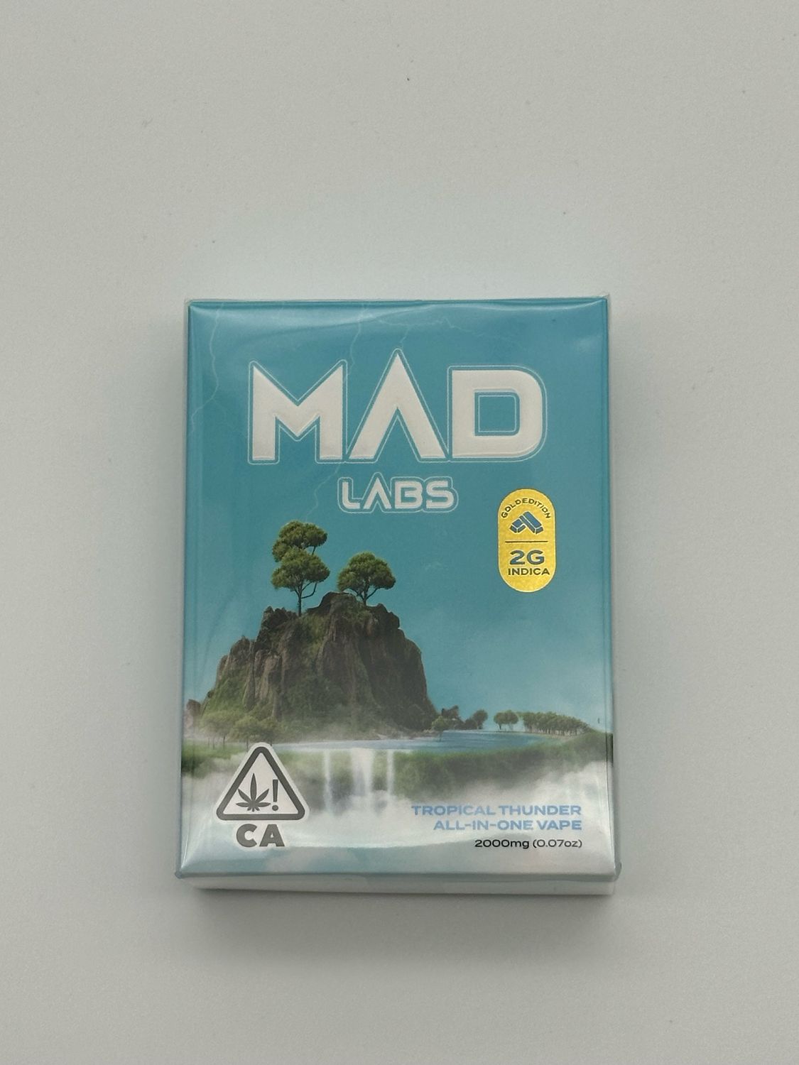 Mad Labs Tropical Thunder Indica Disposable 2G