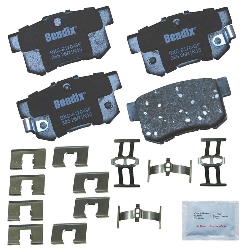 BENDIX PREMIUM COPPER-FREE BRAKE PADS CFC365