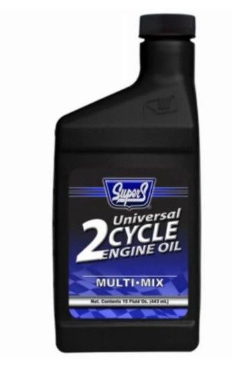 SUPERS UNIVERSAL 2 CYCLE ENGINE OIL MULTI.MIX 16 oz