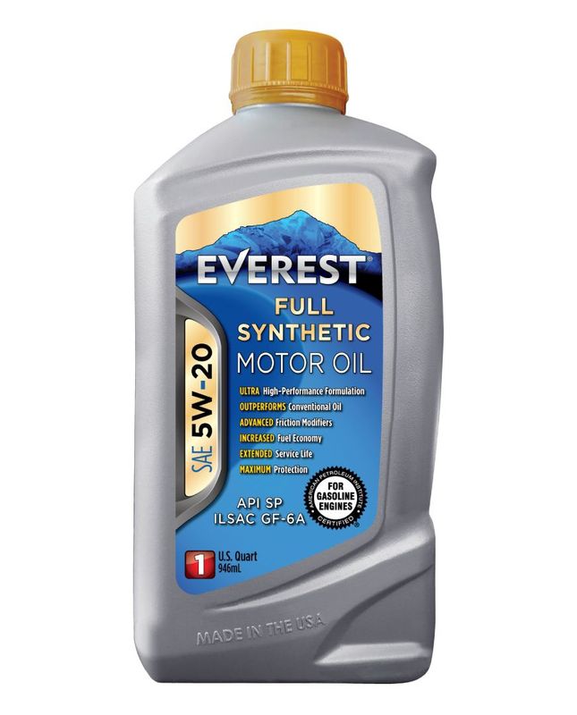 EVEREST 5W-20 FULL SYNTHETIC 1 QUART