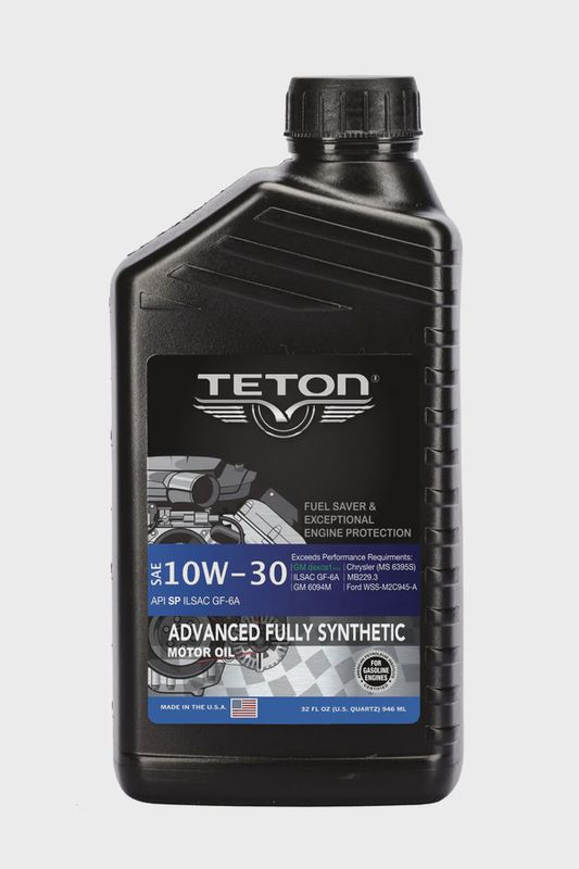 TETON 10W-30 ADVANCED FULLY SYNTHETIC 32 FL OZ