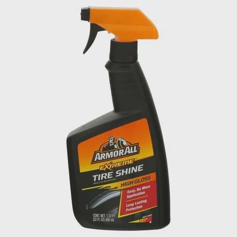 Armor All Extreme Tire Shine, Intense Mirror-Like Shine, Spray, 22 oz.
