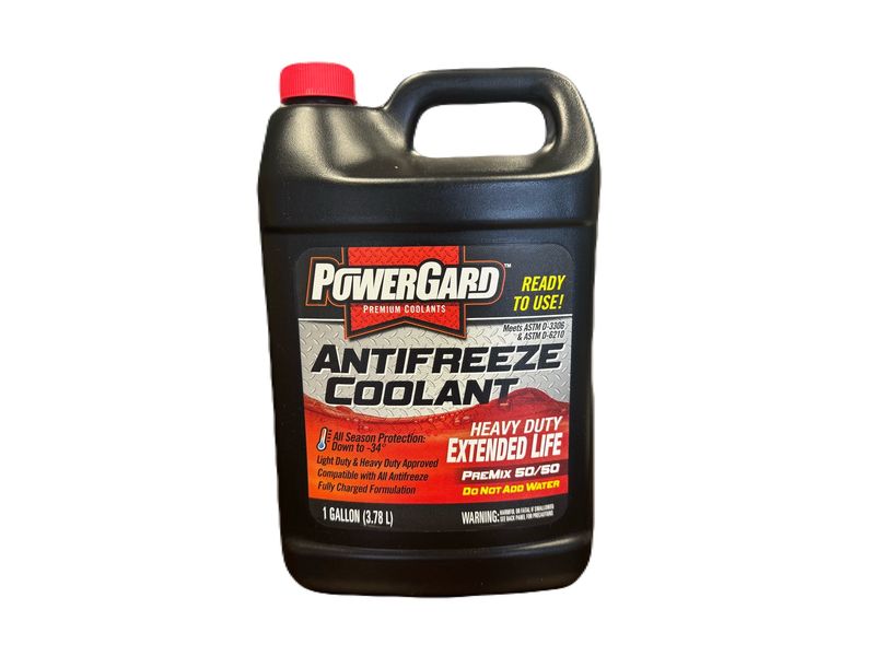 POWERGARD HEAVY DUTY EXTENDED LIFE PREMIX 50/50 ANTIFREEZE