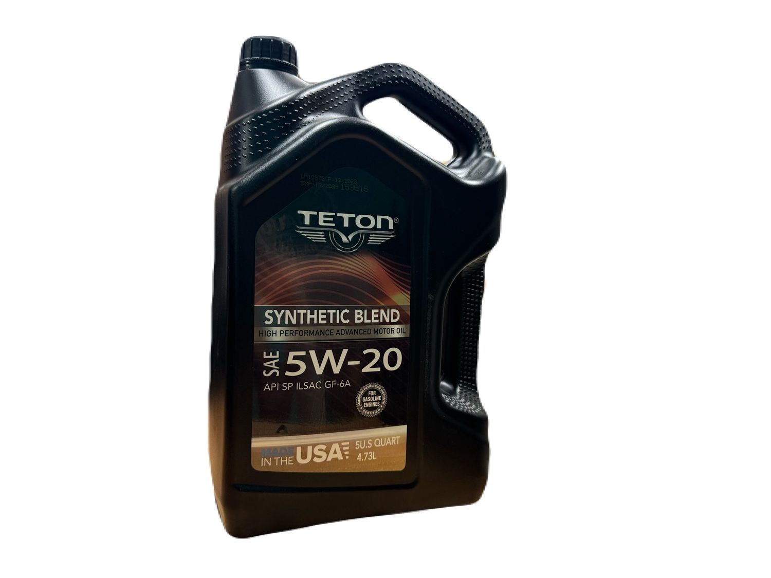 TETON 5W-20  SYNTHETIC BLEND 5 QUARTS
