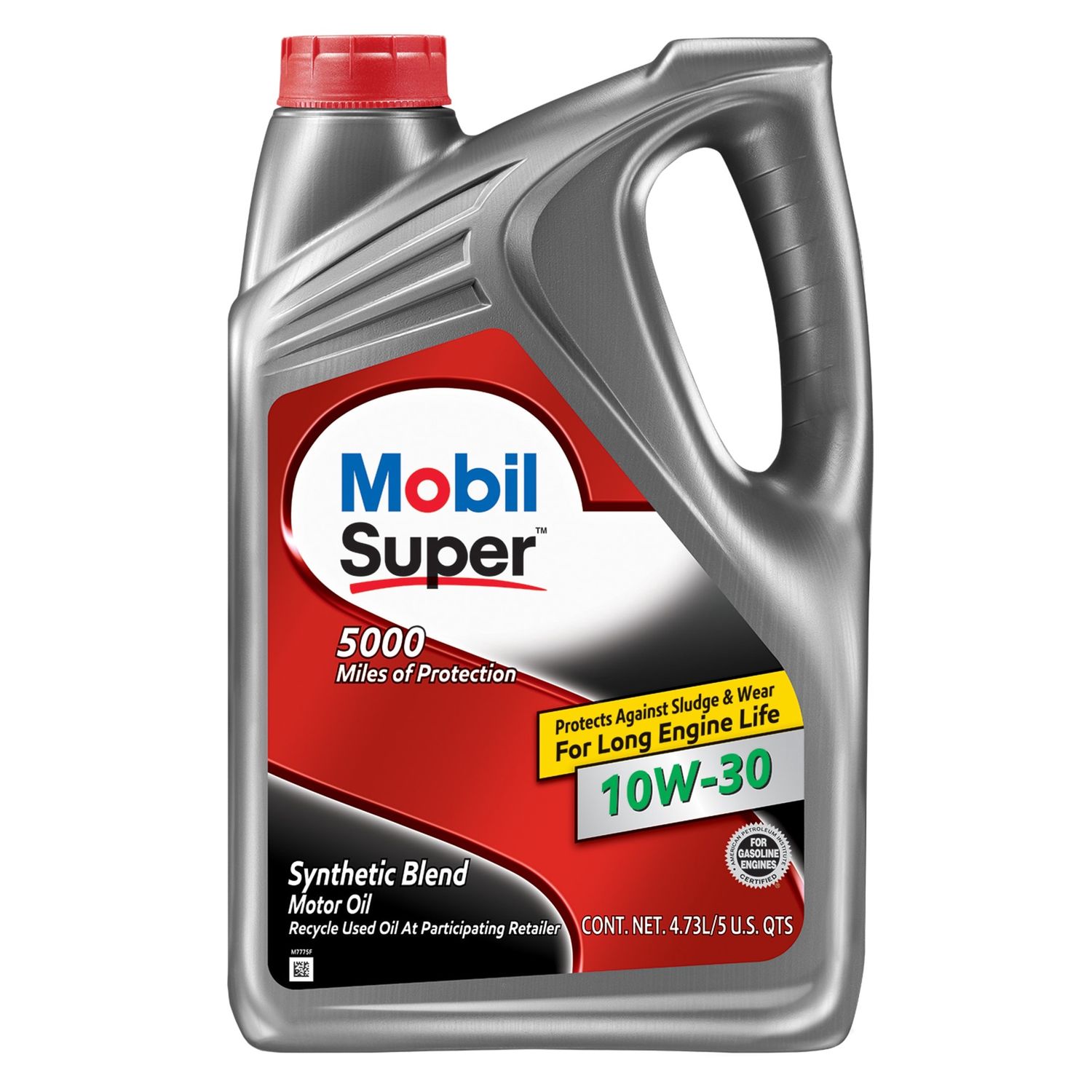 MOBIL SUPER 10W-30 SYNTHETIC BLEND 5 QUARTS