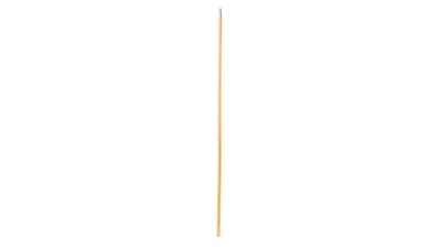 Palo Madera Punta Metal Roscada  60""