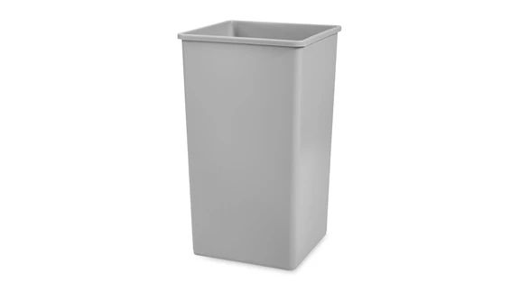 Basurero Cuadrado Untouchable 19G Gris